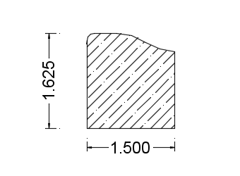 Millwork Profile|Root River Hardwoods|RR4269