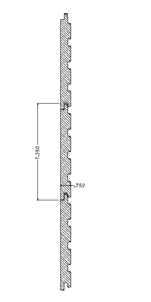 Millwork Profile|Root River Hardwoods|RR543