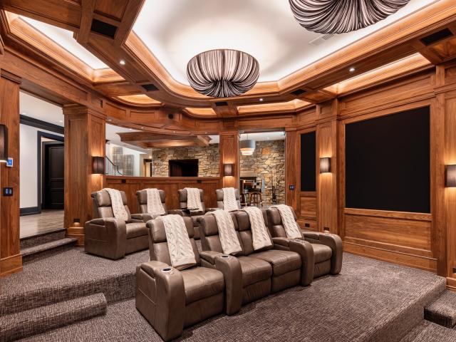 Luxury Theater|Root River Hardwoods