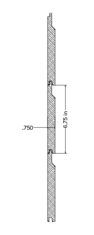 Millwork Profile|Combination Crown|Root River Hardwoods|542